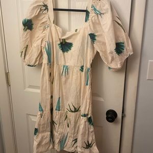 Oliphant bubble hem dress